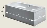 Przejdź do produktu Panel Vario 209302 długi 175 cm do wanny prostokątnej
