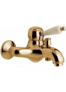 Bateria wannowa Retro ścienna Emmevi Laguna 40061OR złoto