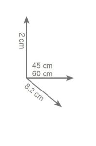 wieszak 60 cm rys.tech.Gedy Glamour