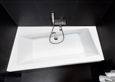 Przejdź do produktu Wanna asymetryczna Besco 150x90 cm Infinity 150 prawa #WAI-150-NP