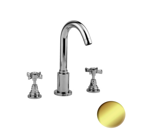 Przejdź do produktu Bateria wannowa Retro 3-otworowa Giulini G5 7912 złoty