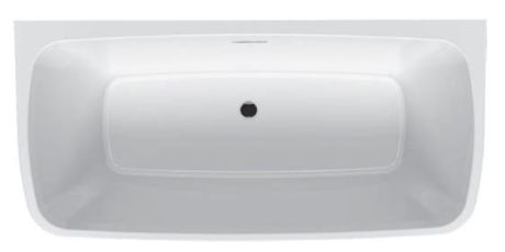 Przejdź do produktu Wanna wolnostojąca przyścienna 180x86 cm Riho Adore B086001005 biały połysk