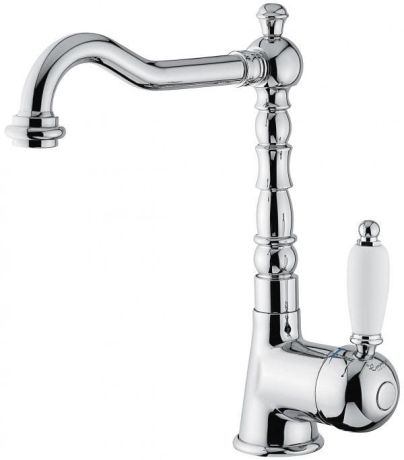 Przejdź do produktu Bateria umywalkowa 27 cm Retro stojąca z korkiem automatycznym Emmevi Laguna 40513CR chrom