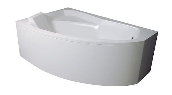 Wanna asymetryczna 130x85 cm Besco Rima 130 lewa