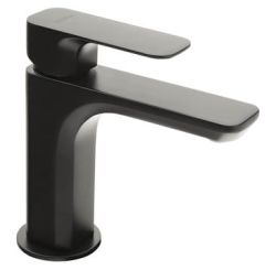 Bateria umywalkowa 17 cm Sapho Spy PY02/15 czarny mat