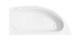 Wanna asymetryczna 150x70 cm Besco Mini lewa