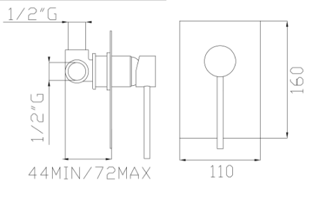 Przejdź do produktu Bateria prysznicowa podtynkowa Sapho Thor 9189 chrom