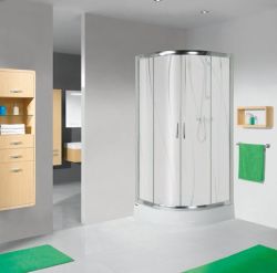 Sanplast KP4/TX5 Kabina narożna półokrągła 90x90 cm 600-270-0262-01-400
