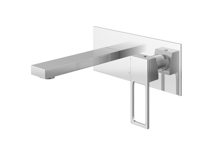 Bateria umywalkowa podtynkowa z wylewką 20 cm Kohlman Nexen QW188U chrom