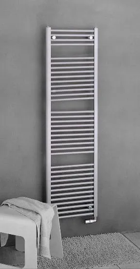 Grzejnik łazienkowy srebrny 75x169 cm PMH Savoy S9MS