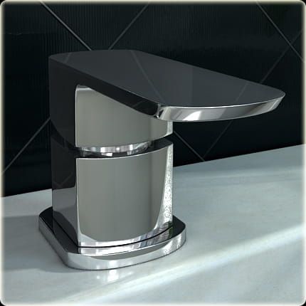  Bateria wannowa 4-otworowa Kohlman Foxal QB244F chrom