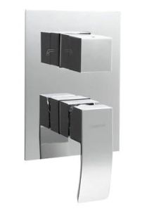 Bateria prysznicowa podtynkowa 3-drożna Sapho Ginko 1101-44 chrom