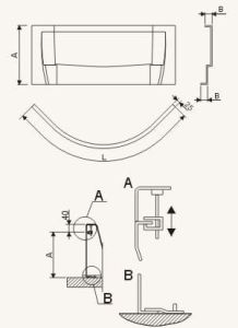 Brodzik półokrągły 80x80 cm Sanplast BPzs-a/EKOPLUS 615-131-0620-10-000 