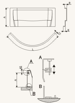Brodzik półokrągły 80x80 cm Sanplast BPzs-a/EKOPLUS 615-131-0620-10-000 