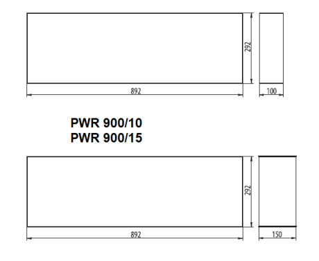Przejdź do produktu Półka łazienkowa wnękowa do zabudowy 90x10 cm ze stali nierdzewnej z regulowaną głębokością montażu MCJ PWR900/10