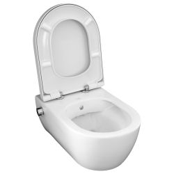 Miska WC bezrantowa z funkcją bidetu 2w1 Harmony MAN 3 z deską w komplecie
