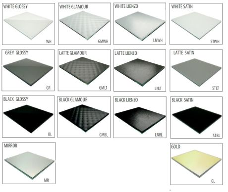 Przejdź do produktu Szafka łazienkowa pod zabudowę 32,3x62,3x10 cm kołnierz Flat MCJ stal nierdzewna szkło białe F.PWD 600/10