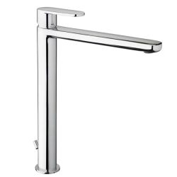 Bateria umywalkowa wysoka z korkiem Paffoni Candy CA085CR