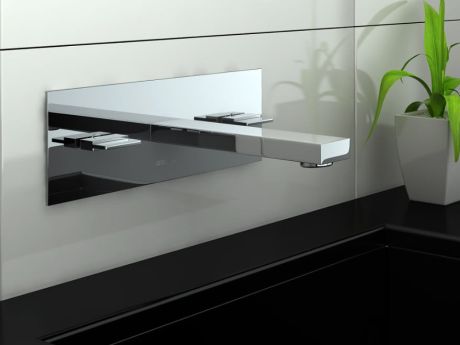 Przejdź do produktu Bateria umywalkowa podtynkowa z wylewką 20 cm Kohlman Excelent QW198H chrom 