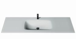 Umywalka szklana na indywidualny wymiar z misą Glass 60x32 cm