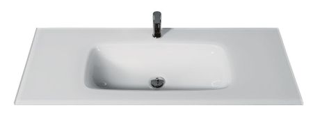 Przejdź do produktu Umywalka szklana na indywidualny wymiar z prostokątną misą Glass 140-06