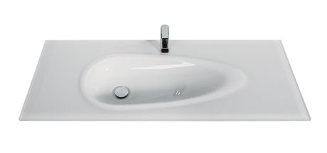 Przejdź do produktu Umywalka szklana na indywidualny wymiar z misą Glass 120-13