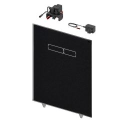 Obudowa szklana z elektronicznym modułem uruchamiania "sen-Touch" TECElux 9650003 czarne