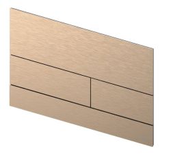 Przycisk spłukujący do WC TECEsquare II 9240840 czerwone złoto szczotkowane