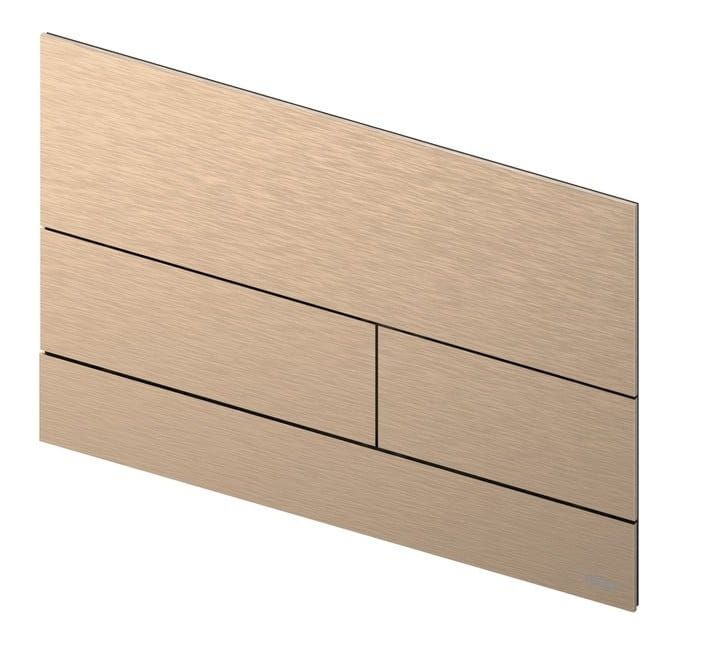 Przycisk spłukujący do WC TECEsquare II 9240840 czerwone złoto szczotkowane