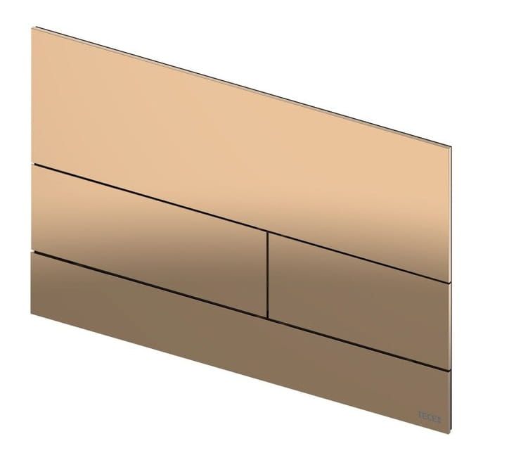 Przycisk spłukujący do WC TECEsquare II 9240841 czerwone złoto połysk