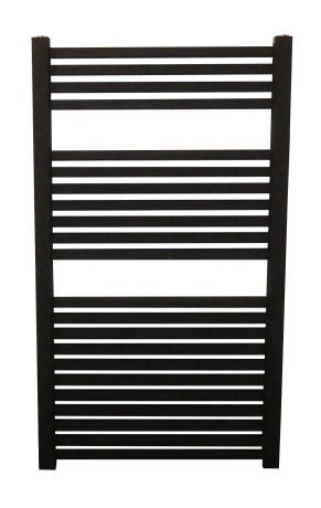 Przejdź do produktu Grzejnik łazienkowy pionowy 55x120 cm Skalar Monza ciemny grafit mat 10111196021106