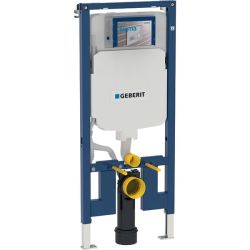 Stelaż Geberit Duofix do wiszących misek WC, 114 cm, ze spłuczką podtynkową Sigma 8 cm 111.796.00.1