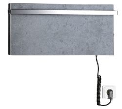 Elektryczna suszarka na ręczniki 60x30x6 cm Sapho Elmis EB610 antracyt