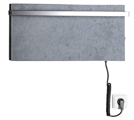 Przejdź do produktu Elektryczna suszarka na ręczniki 60x30x6 cm Sapho Elmis EB610 antracyt