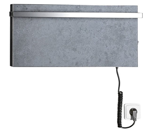 Elektryczna suszarka na ręczniki 60x30x6 cm Sapho Elmis EB610 antracyt