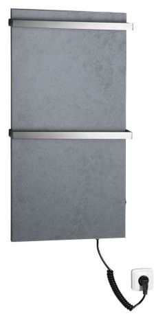 Przejdź do produktu Elektryczna suszarka na ręczniki 40x80x6 cm Sapho Elmis EB410 antracyt