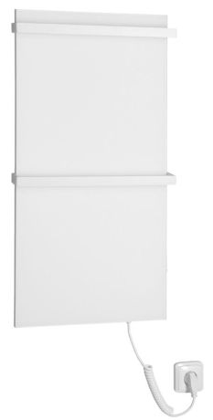 Przejdź do produktu Elektryczna suszarka na ręczniki 40x80x6 cm Sapho Elmis EB400 biały mat