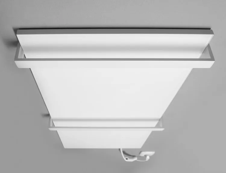 Elektryczna suszarka na ręczniki 40x80x6 cm Sapho Elmis EB400 biały mat