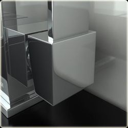 Bateria umywalkowa wysoka Kohlman Axis QB150N chrom