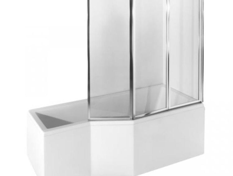 Kabino-wanna prostokątna 150x75 cm Besco Integra 150 prawa