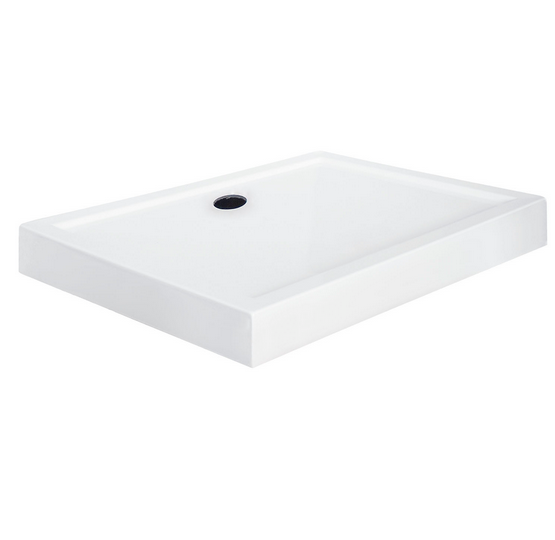 Brodzik prostokątny, Kerra Victor 100x90x14cm, uniwersalny