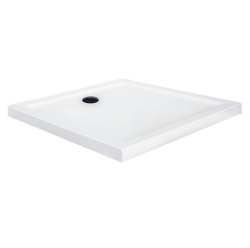 Brodzik prostokątny, płaski Kerra Oskar 90x80x5,5 cm, posadzkowy