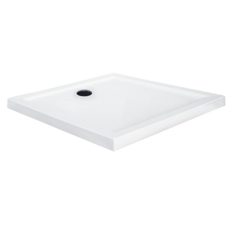 Przejdź do produktu Brodzik prostokątny, płaski 90x80x5,5 cm, posadzkowy Kerra Oskar