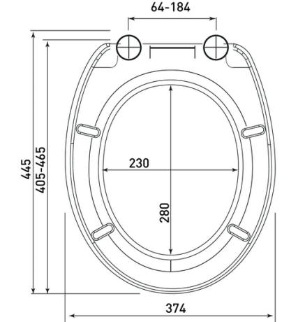 Przejdź do produktu Deska WC Julia, Duroplast, wolnoopadająca, antybakteryjna Kerra
