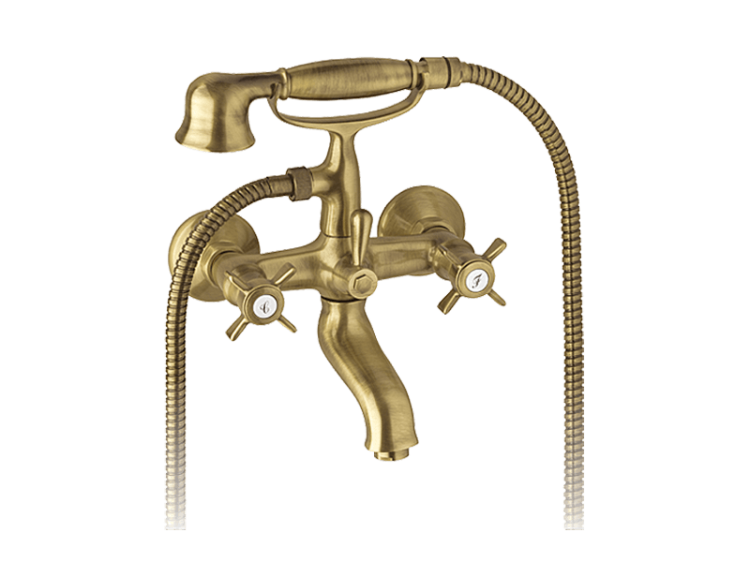 Bateria wannowa wolnostojąca Victorian 2210VFS bronzo