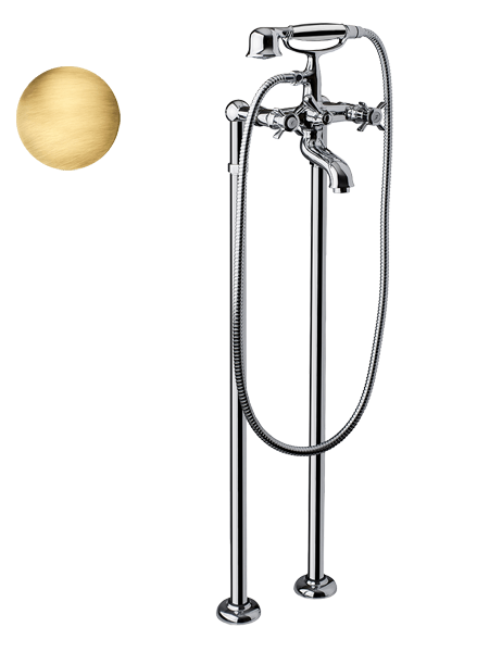 Bateria wannowa wolnostojąca Victorian 2210VFS bronzo