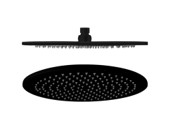 Deszczownica Slim okrągła 30 cm z ramieniem Vedo VSN7030CZ+VSN0204ASCZ czarny mat