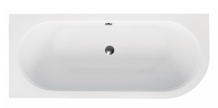 Wanna asymetryczna 150x75 cm Besco Avita Slim