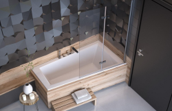 Wanna asymetryczna 150x85 cm Besco Intima Slim