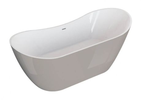 Przejdź do produktu Wanna akrylowa wolnostojąca 180x74x80 cm Abi Polimat 00403 popiel